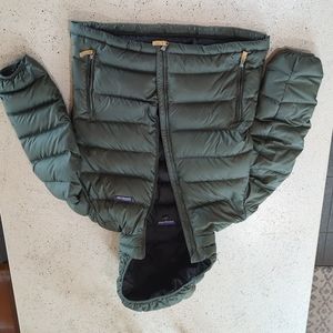 Patagonia hi loft down sweater hoody size L 12
